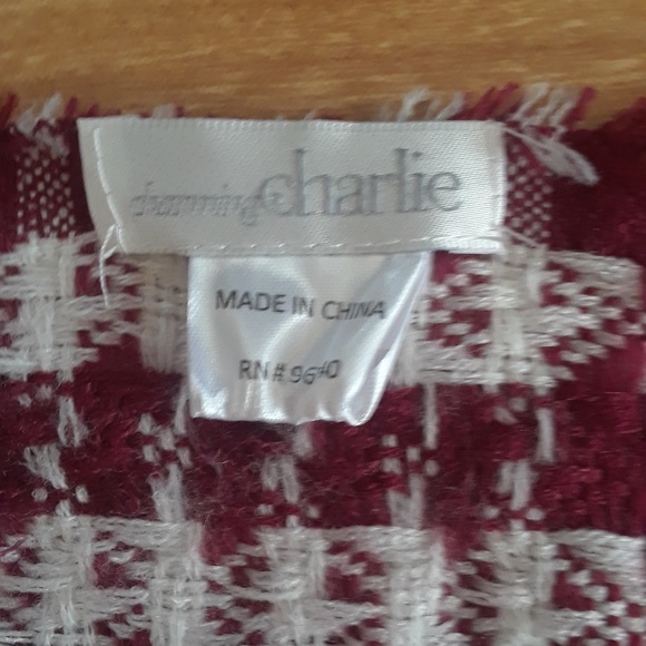 Charming Charlie Blanket Scarf - Picture 3 of 3
